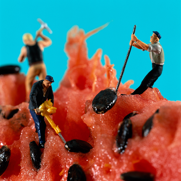 Final Minimiam food miniature scene