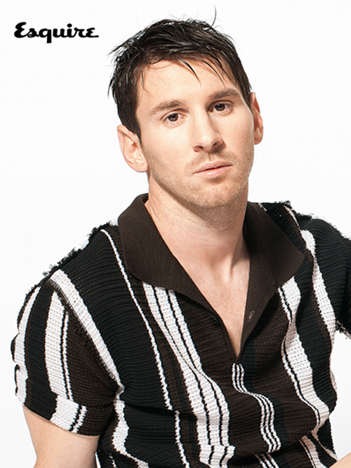 Lionel Messi Esquire UK March 2013 portrait