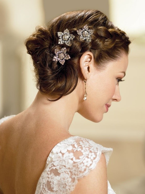 Bridal braid hair idea