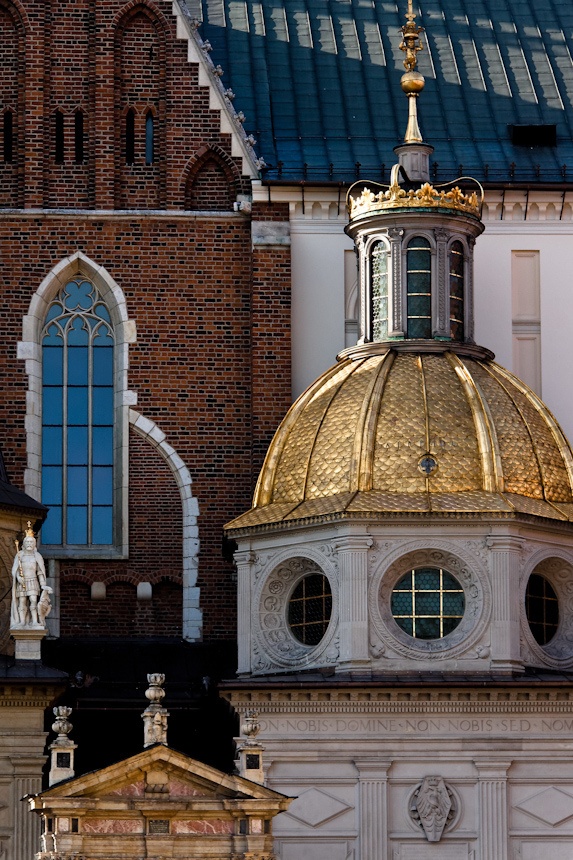 Krakow historic facade