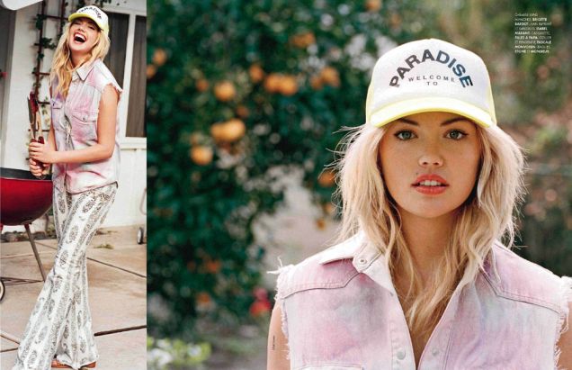 Kate Upton Elle France January spread