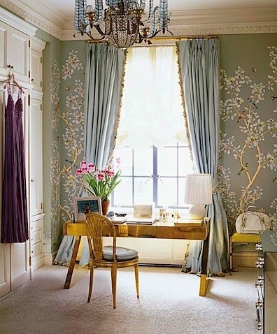 Finished home office look