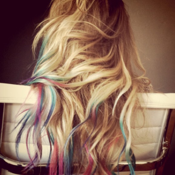 Bold colorful hair color inspiration