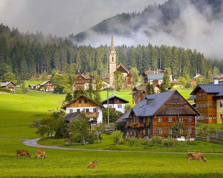 Austria alpine landscape