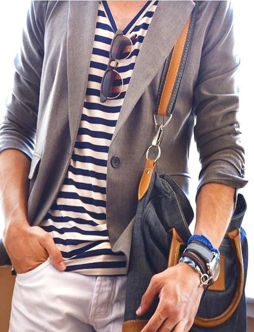 Polished casual summer menswear
