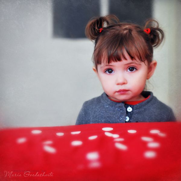 Child portrait from Maria Gvedashvili series