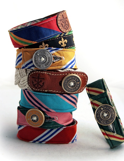 Neck tie jewelry craft idea