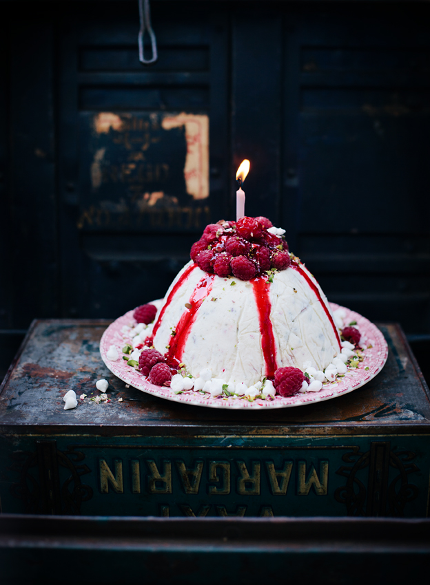 Pastry still life composition