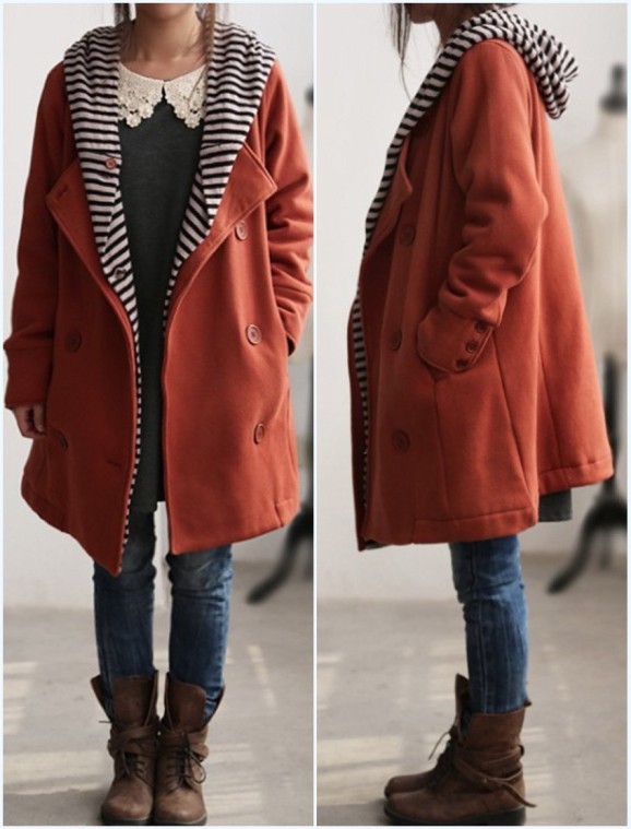 Structured winter outerwear