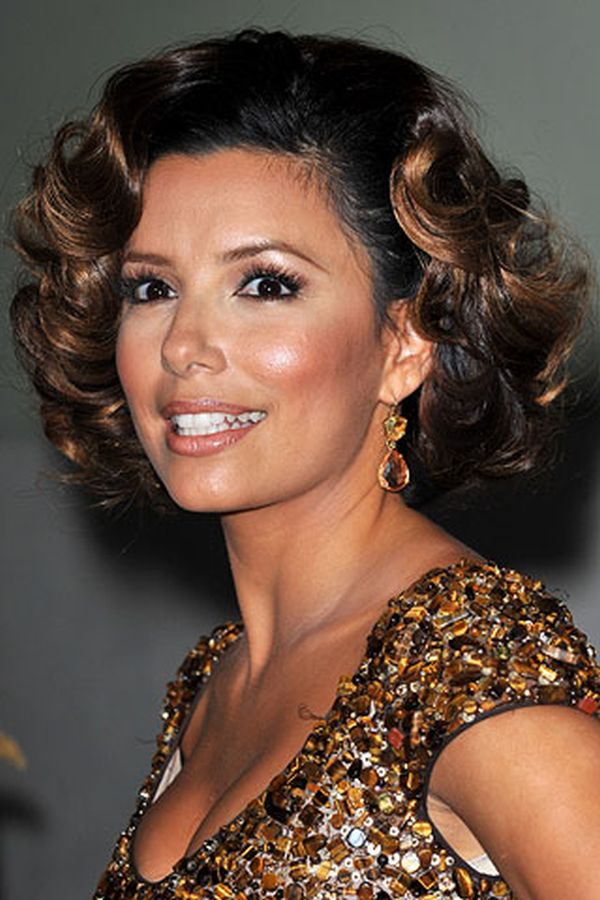Glossy celebrity bob