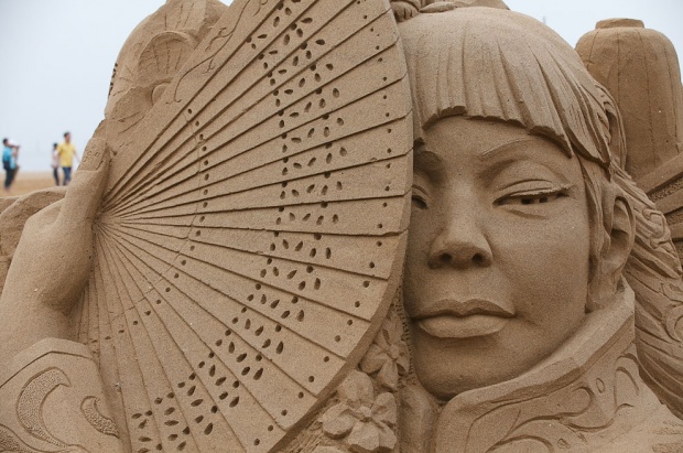 Sand sculpture