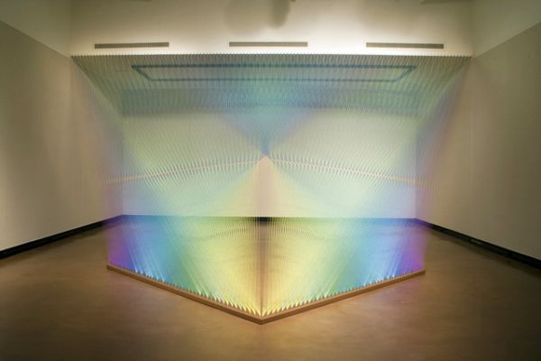 rainbow-thread-dawe02 Gabriel Dawe multicolor thread structure