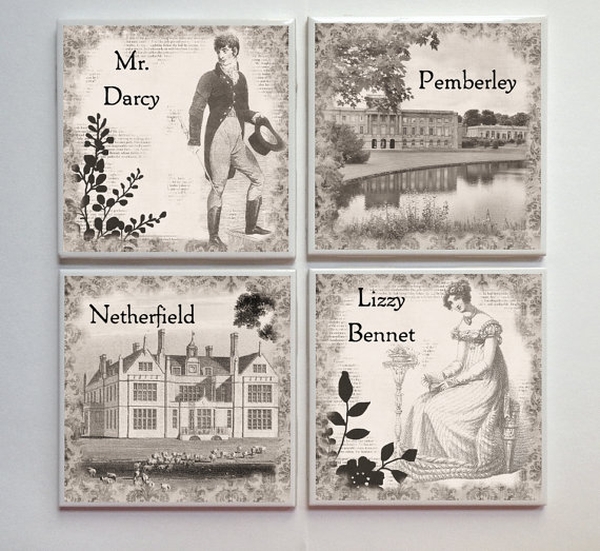 Handmade coasters with soft finishes