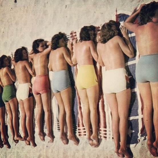 Mid-century beach mood