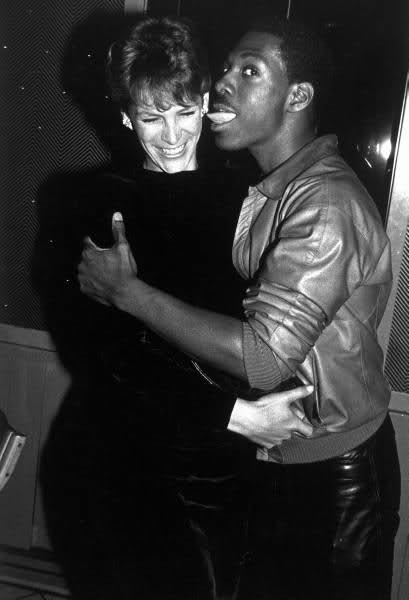Jamie Lee Curtis and Eddie Murphy