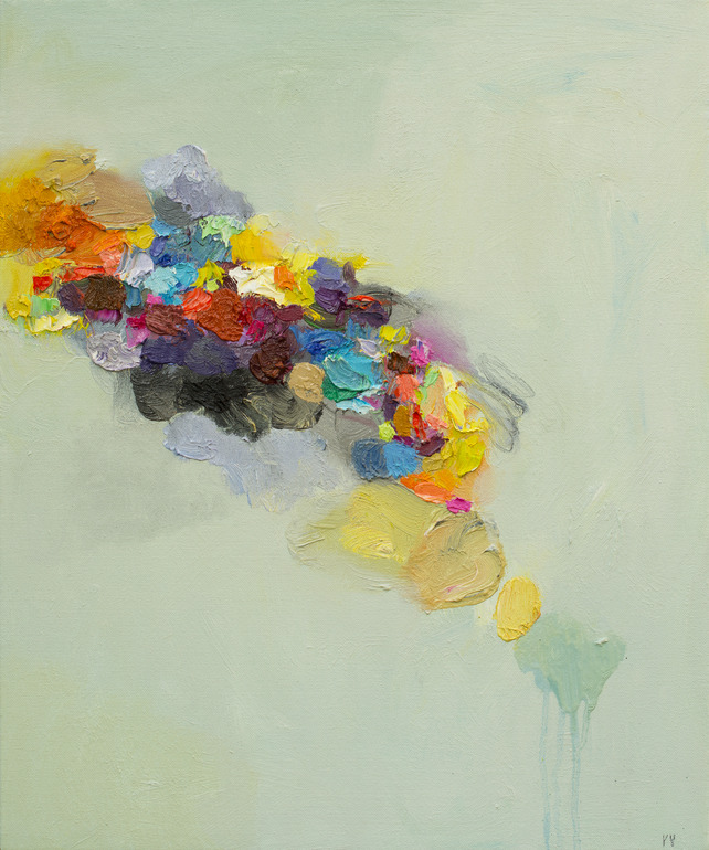 Nature contrast painting by Yangyang Pan
