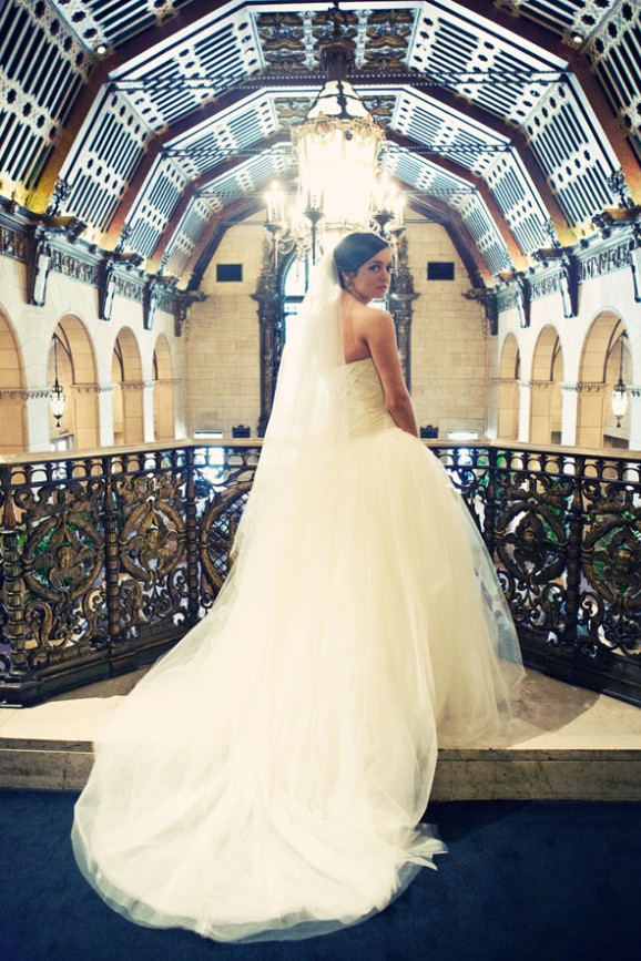 Romantic dream-like wedding dress silhouette