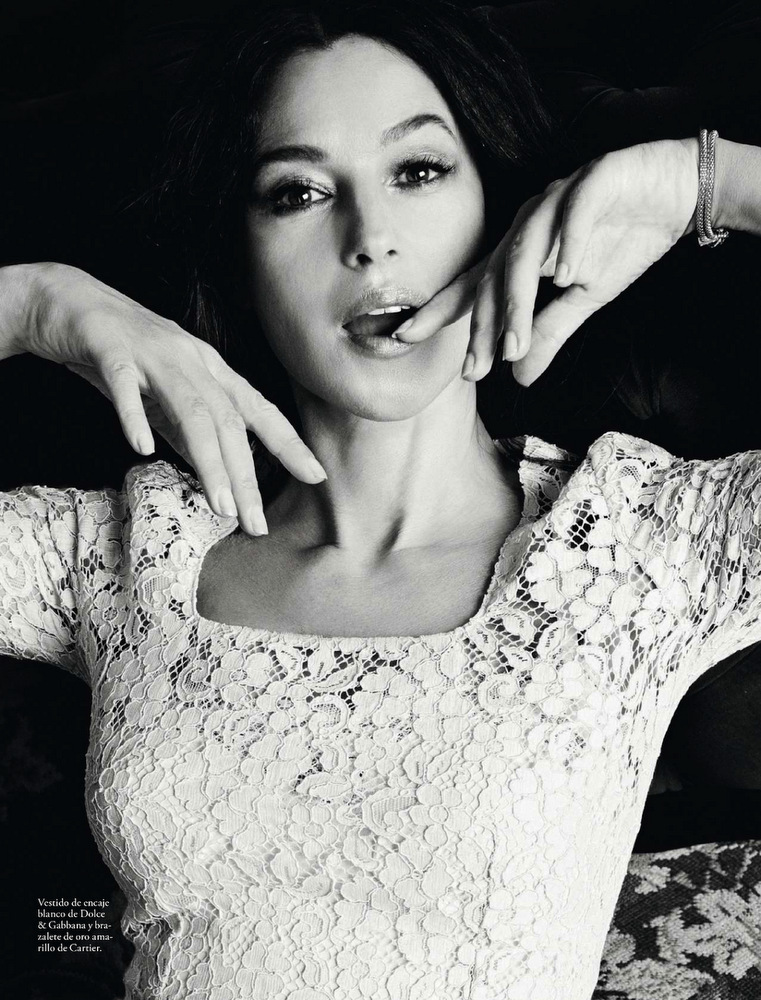 Monica Bellucci Elle Spain May 2013 editorial