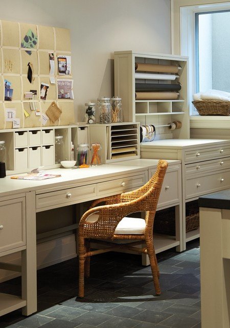 Craft room organization example