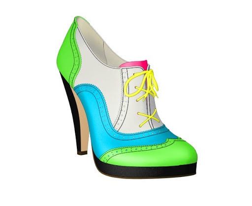 Neon street style colour blocking