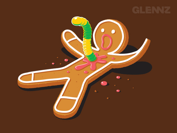 Glennz design on T-shirt mockup
