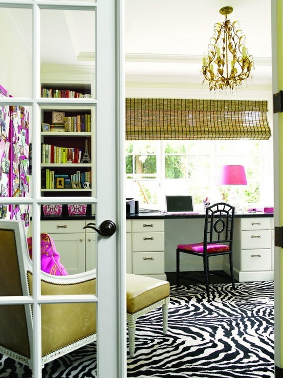 Home office corner design
