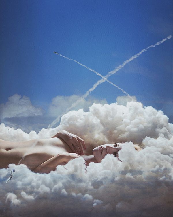Surreal fantasy scene by Lissy Elle