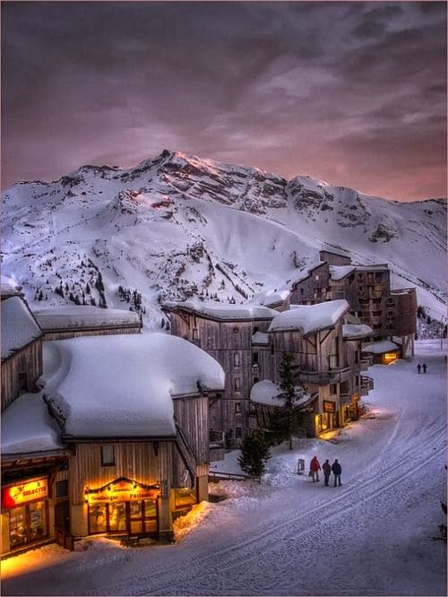 Charming winter outdoor photo