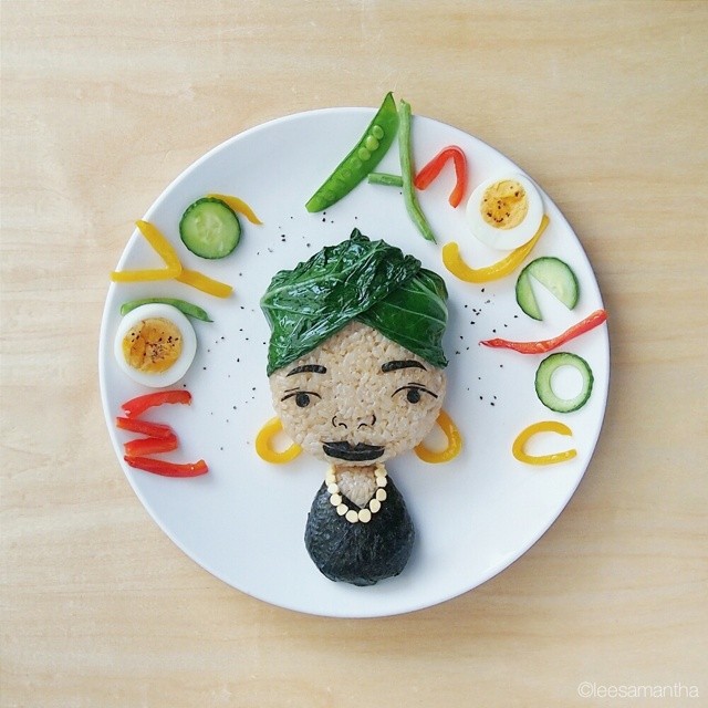Samantha Lee food art gallery