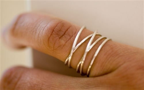 be-jeweled01 Layered bracelets on wrist