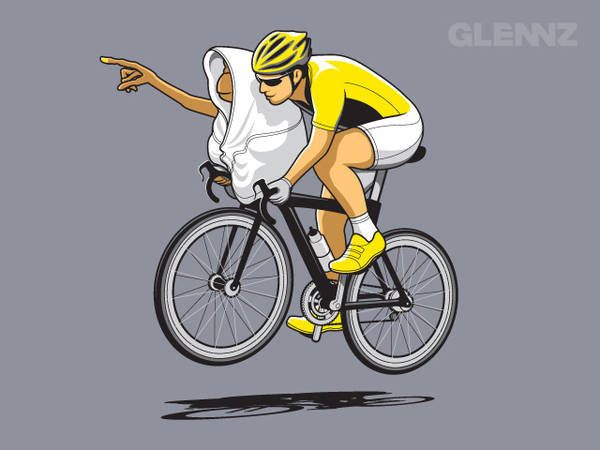 Glennz illustrative T-shirt design
