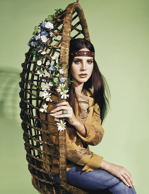 Lana Del Rey in Madame Figaro haute-hippie editorial