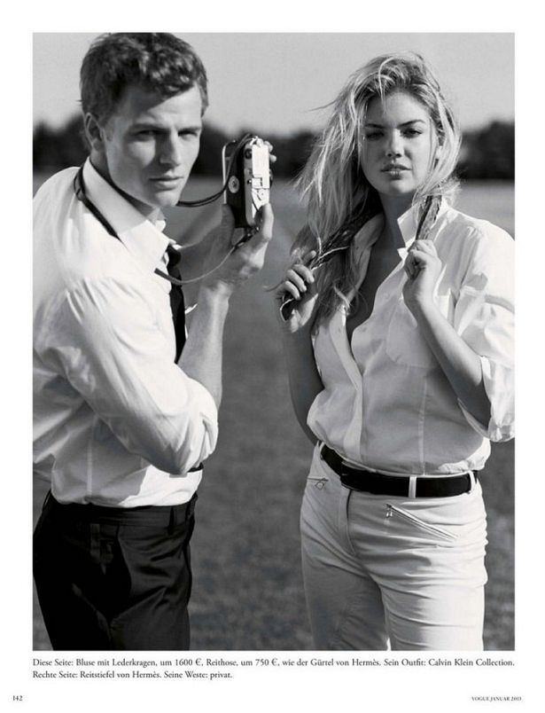 Kate Upton Vogue Germany January issue gallery