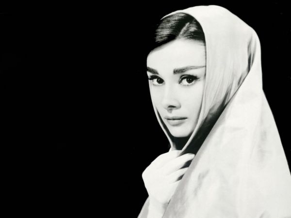 Audrey Hepburn portrait study