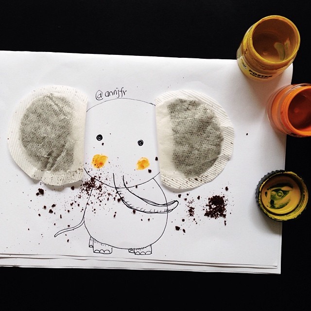 Object doodle by Ann Jaafar