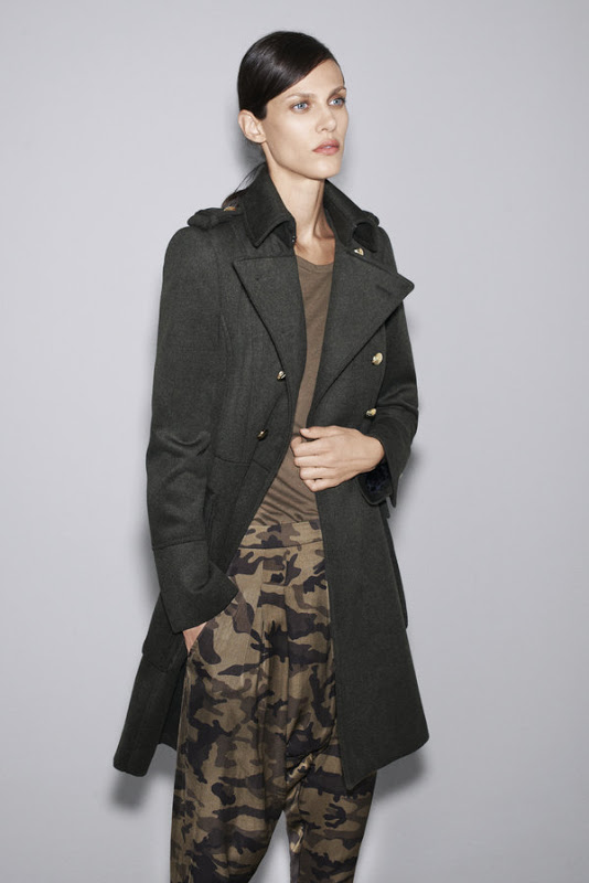 Zara October 2012 silhouette