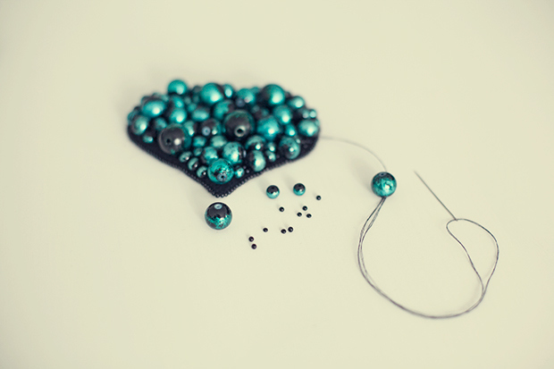 Crafty handmade brooch