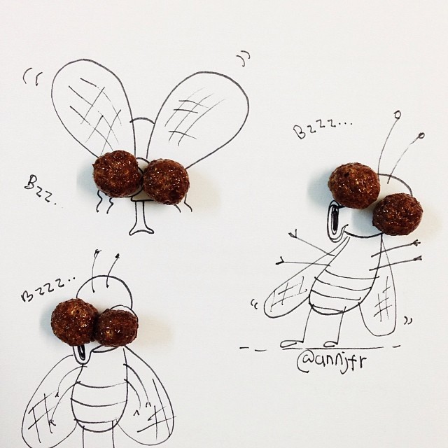 Ann Jaafar playful doodle series
