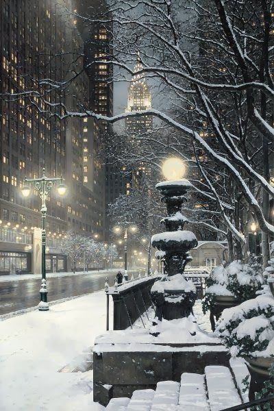 Snow scene