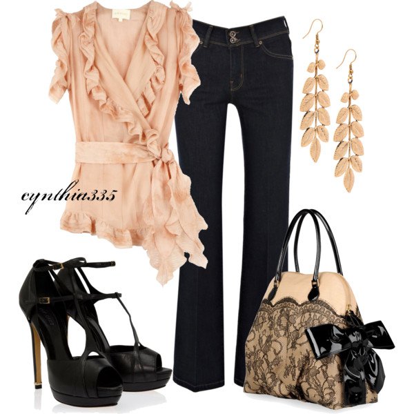Neutral office outfit