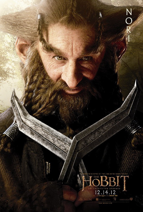Hobbit character poster