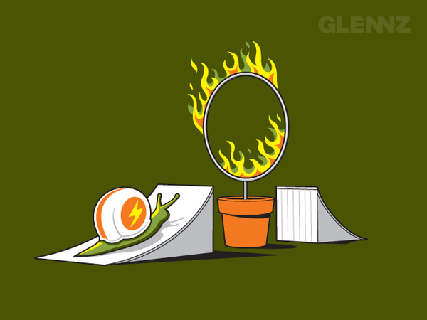 Illustrator Glenn Jones tee graphic