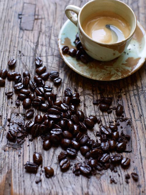 Caffeinated drink photography