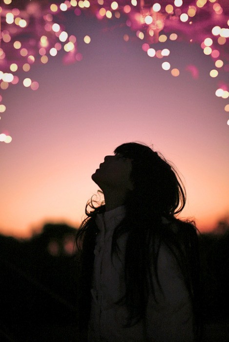 Portrait-style bokeh with shallow depth of field