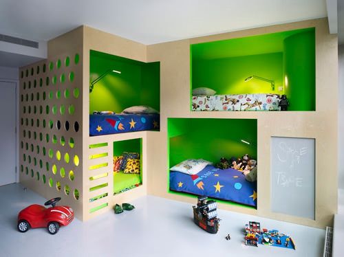 Finished basement playroom