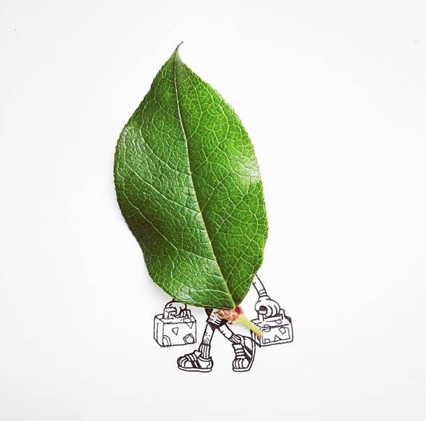 Everyday object cartoon hybrid