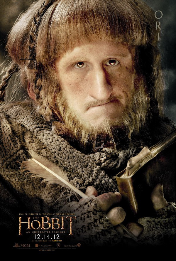 Ori character poster from The Hobbit: An Unexpected Journey