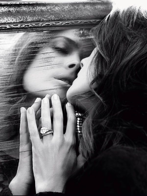 Salma Hayek Vogue Germany 2012 editorial image