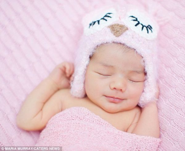 Tracy Raver sleeping baby portrait