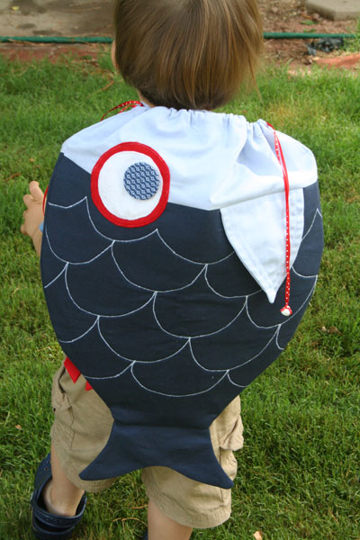 Finished DIY backpack style
